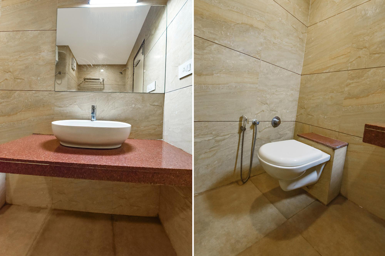 Bathroom, FabHotel Hill Park - S.P Ring Road, Nikol, Ahmadabad