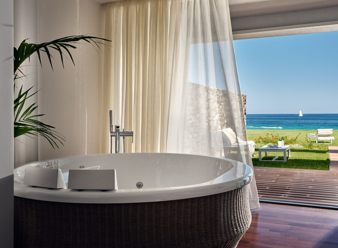 Bathroom 4, Lesante Blu Exclusive Beach Resort, Ionian Islands
