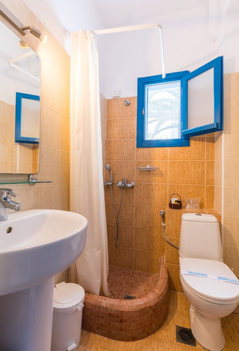Bathroom 5, Hotel Kalma, South Aegean