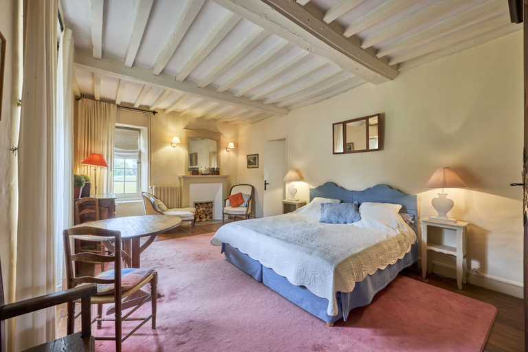 Bedroom 3, Manoir du Quesnay, Calvados