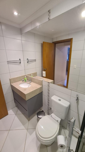 Bathroom 3, Condominio Barretos Thermas Park - Flat Parque do Peao, Barretos