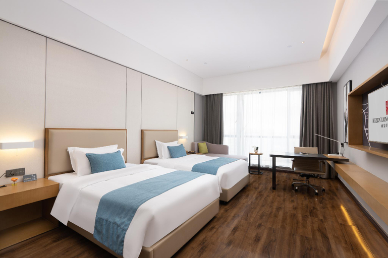 Bedroom 2, Rezen Longuu Hotel Maoming Xinyi Education City, Maoming
