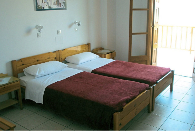 Bedroom 2, Nondas Hotel, North Aegean
