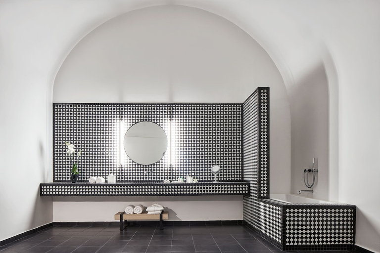 Bathroom 4, Katikies Garden Hotel, South Aegean