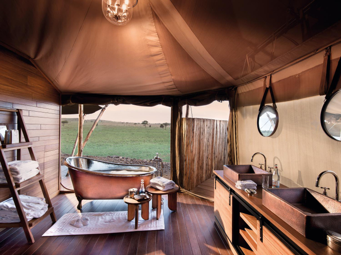 Bathroom 3, One Nature Nyaruswiga Serengeti, Serengeti