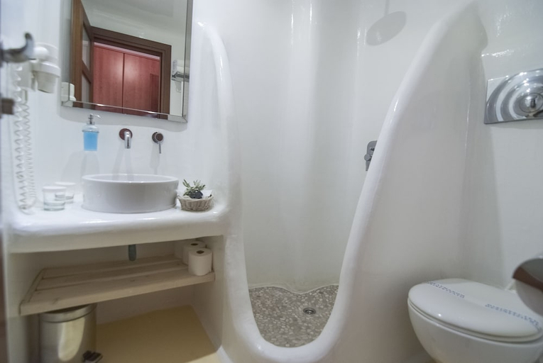 Bathroom 4, Zephyros Hotel, South Aegean