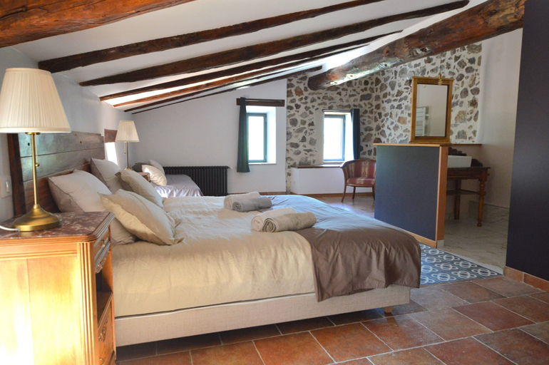 Bedroom 4, Mas des Druilles, Gard
