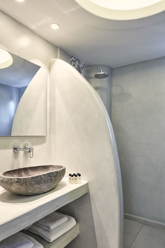 Bathroom 4, El Greco Hotel and Spa, South Aegean