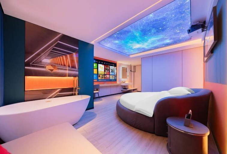 Bedroom 3, Honglin Hotel, Foshan