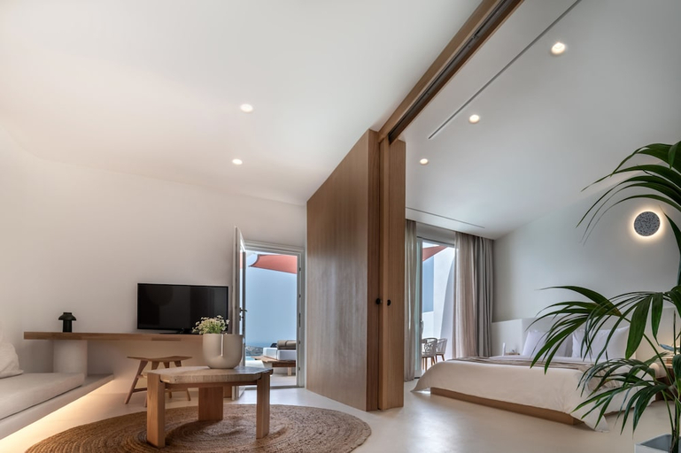 Bedroom 1, Andronis Luxury Suites, South Aegean