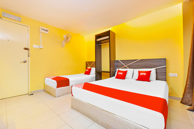 Bedroom 3, De Mawardah Inn Hotel, Malacca City