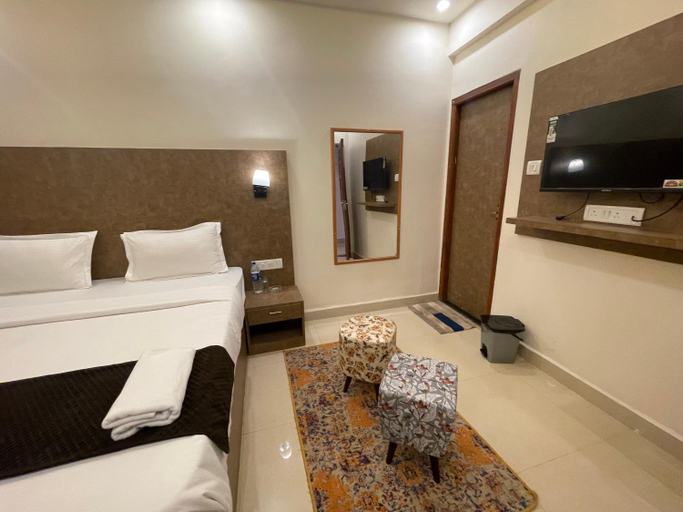 Bedroom 1, Baga Keys by RJ14, North Goa