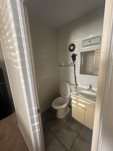 Bathroom 3, Grand Central Motel, White Pine