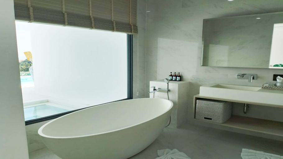 Bathroom 3, Villa Murano 9BR with Panoramic Sea View, Ko Samui