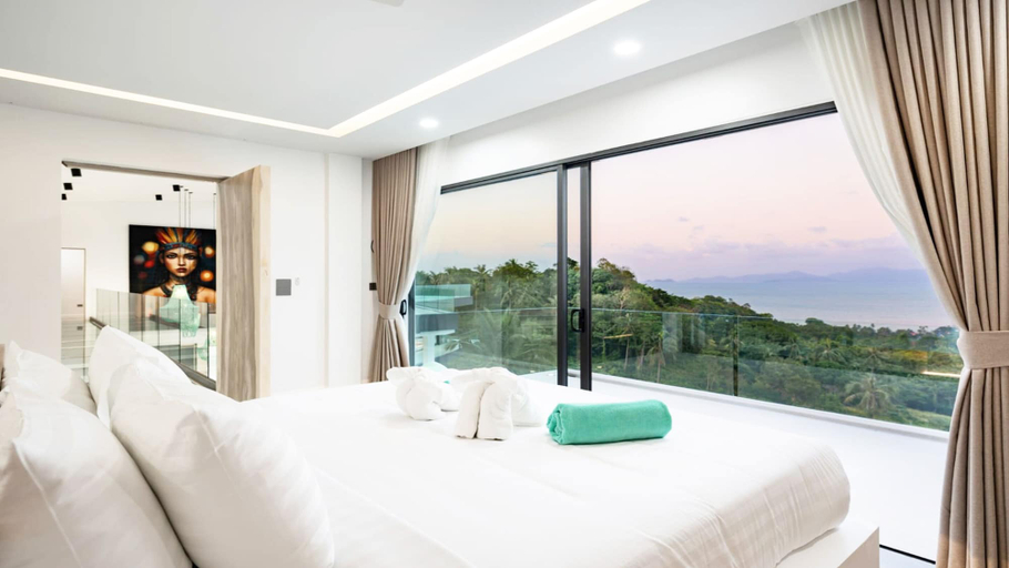 Bedroom 2, Villa Murano 9BR with Panoramic Sea View, Ko Samui