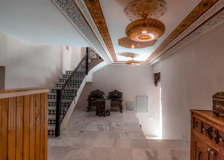 Public Area, Riad Deluxe, Marrakech