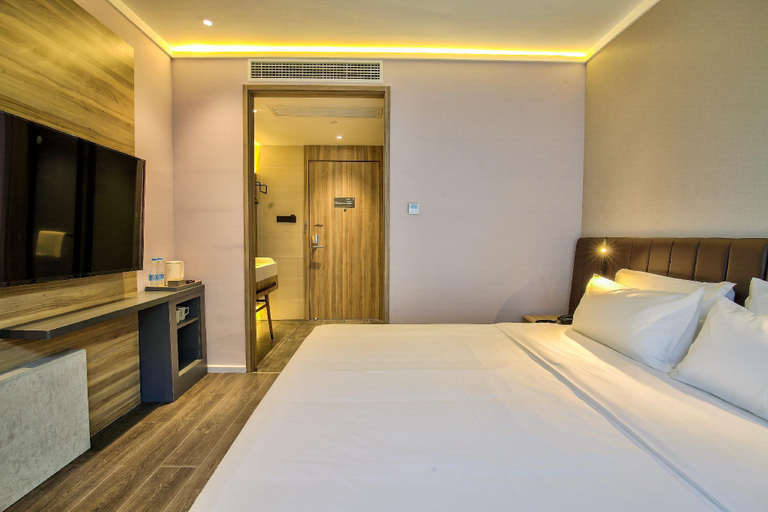 Bedroom 2, Hanting Hotel Ningbo Jishigang Outlets, Ningbo