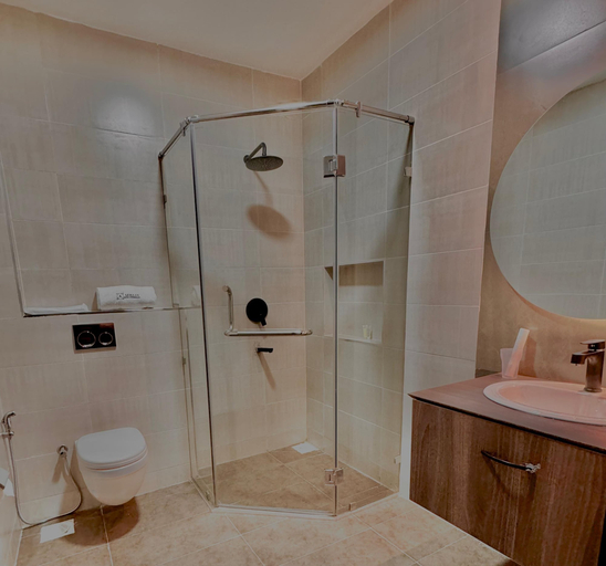 Bathroom 4, The Ivory Hotel, Westlands