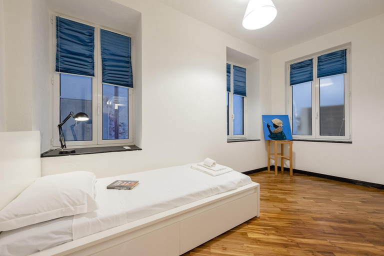 Bedroom 3, Charming Flat Next to Genoa s Aquarium, Genova