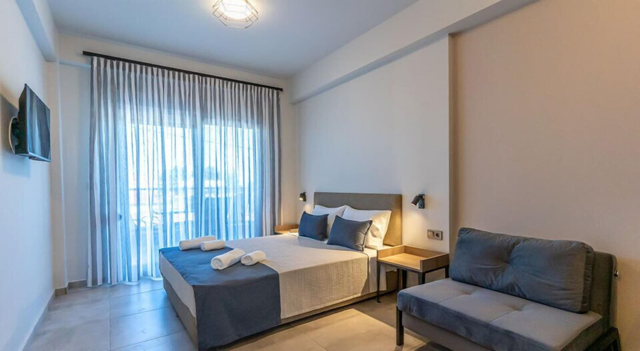 Bedroom 3, Aura Apartments, East Macedonia and Thrace