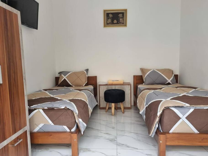 Bedroom 2, Vila Saba private pool dengan 2 kmr, Sleman