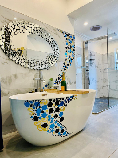 Bathroom 5, 24 On Basil Boutique Luxury hotel, City of Johannesburg