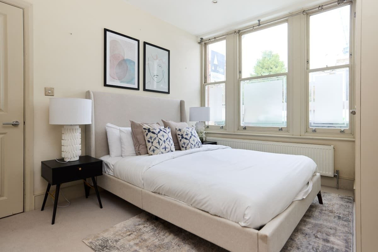 Bedroom 3, The Fulham Wharf - Glamorous 2bdr Flat With Garden, London