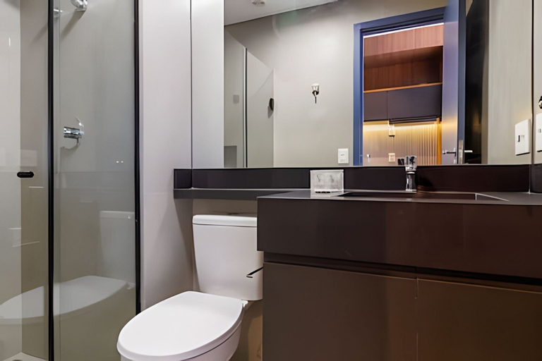 Bathroom, Studio Próximo a Paulista, São Paulo