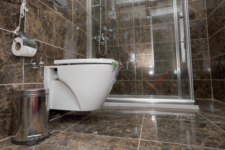Bathroom, Hotel Mavi Deniz, Marmaris