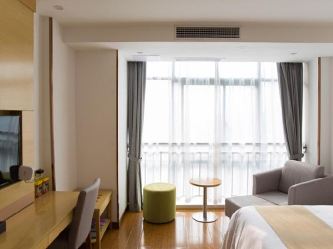 Bedroom 2, Greentree Inn Bozhou Lixin District Huishang Market, Bozhou