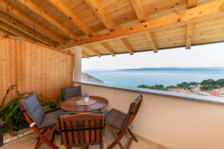 Balcony/terrace 2, Apartments Ana, Brela