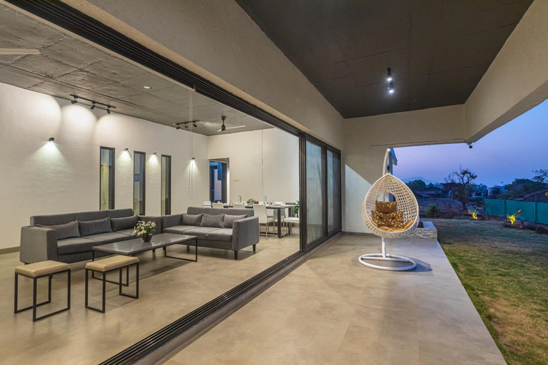 Others 5, SaffronStays Stargazer, Karjat - luxury pool villa with lake view, Raigarh