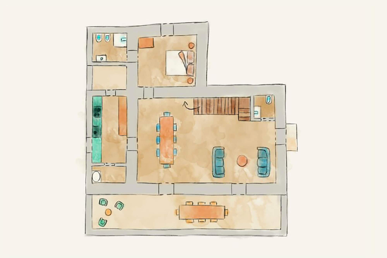 Room 5, Villa Sorbo in Scicli, Ragusa