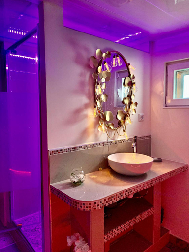 Bathroom, Luxury Sauna Jacuzzi, Seine-Saint-Denis