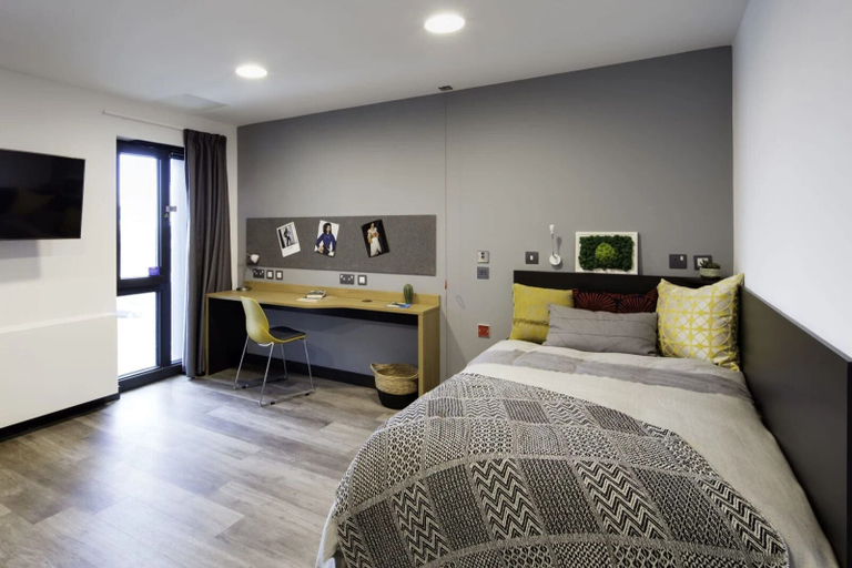 Bedroom 4, Aspen House - Campus Accommodation, Dublin