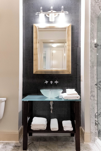 Bathroom 3, Carriage House Hotel, Lafayette