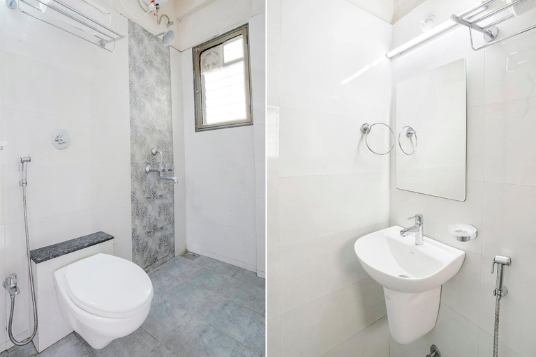 Bathroom 4, FabHotel 24 Baner - Nr MCF Camp, Pune