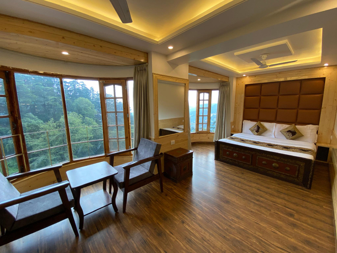Bedroom 2, Hotel Silverine, Shimla
