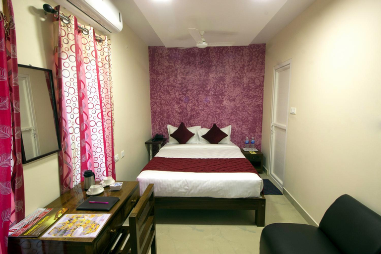Bedroom 2, Serenity Sands Beach Resort, Viluppuram