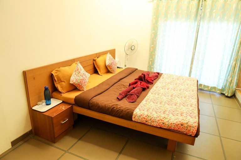 Bedroom 2, Surya kiran Miramar, North Goa