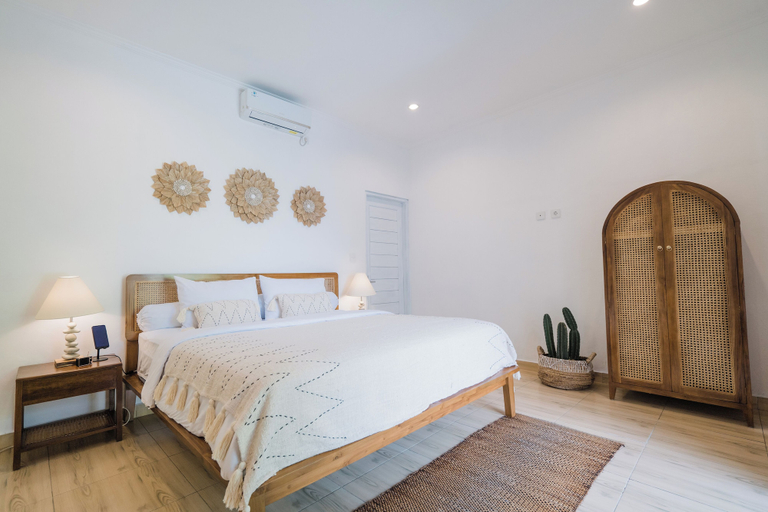 Bedroom 3, Villa Leya & Leon Canggu - Private 3BR Villa with Pool, Badung