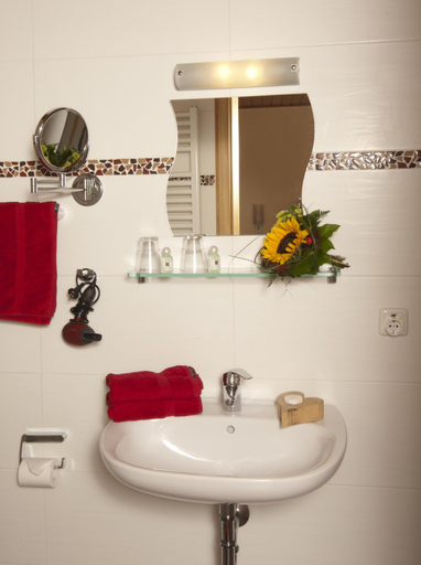 Bathroom, Hotel Restaurant zum Schwanen, Main-Kinzig-Kreis