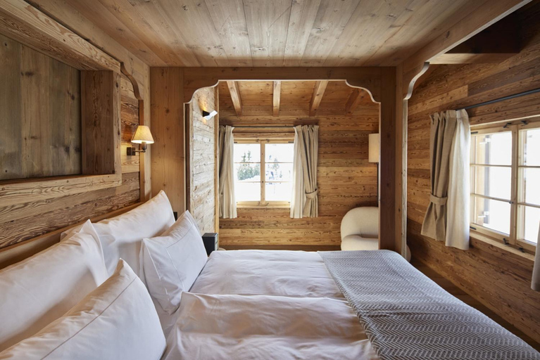 Bedroom 2, Berghuus Radons, Albula
