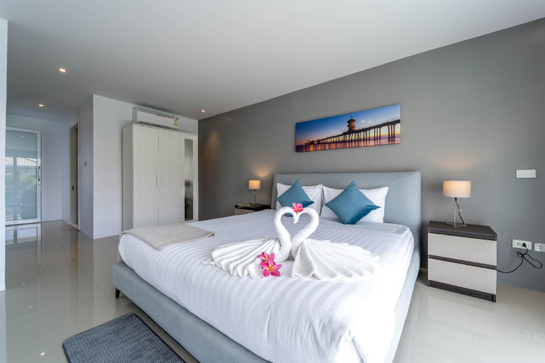 Bedroom 3, Modern 4 Bedroom Pool Villa in Good Location (VY), Hua Hin