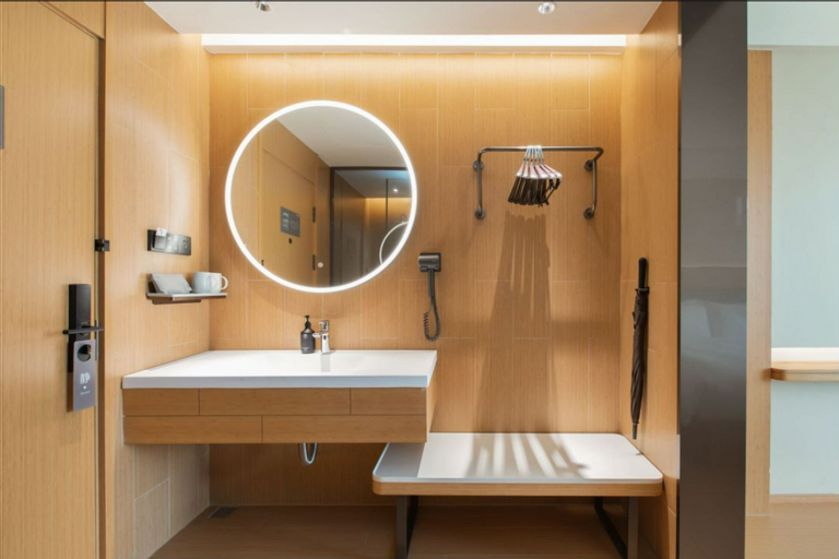 Bathroom 3, Ji Hotel Jiujiang Xiushui Bus Terminal, Jiujiang