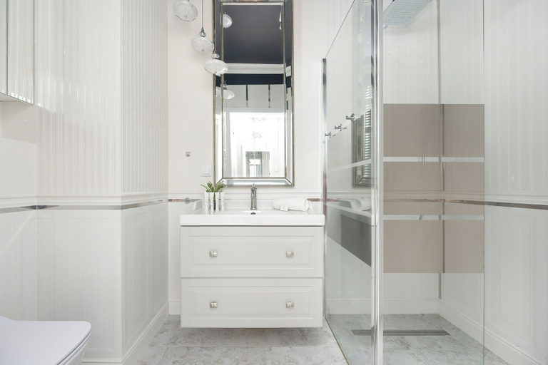 Bathroom 4, Warsaw Apartment by Renters Prestige, Warsaw