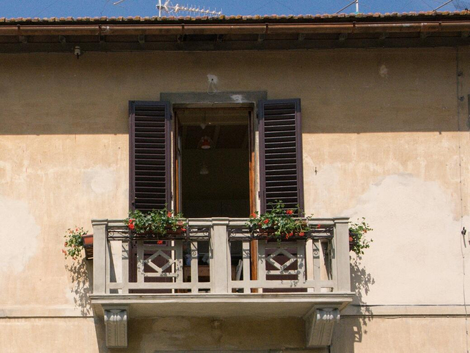 Il balcone di Rina, Siena