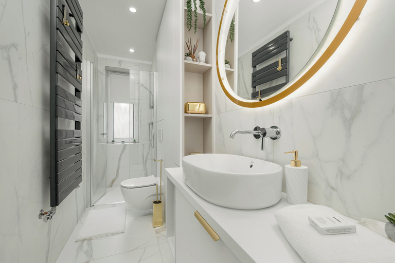 Bathroom 3, Charming Apartment by Renters, Środa Śląska