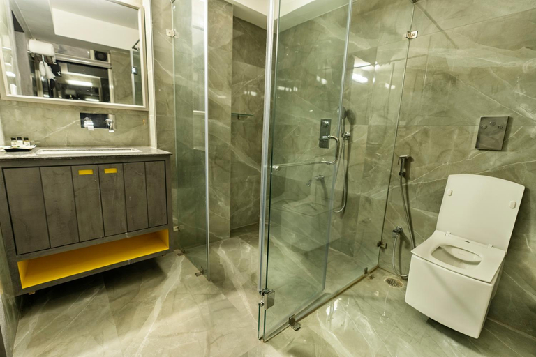 Bathroom 4, Poiisse- a Boutique Hotel, South 24 Parganas
