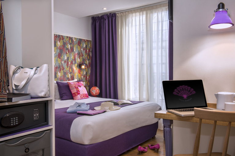 Bedroom 1, Hotel Villa Boheme, Paris